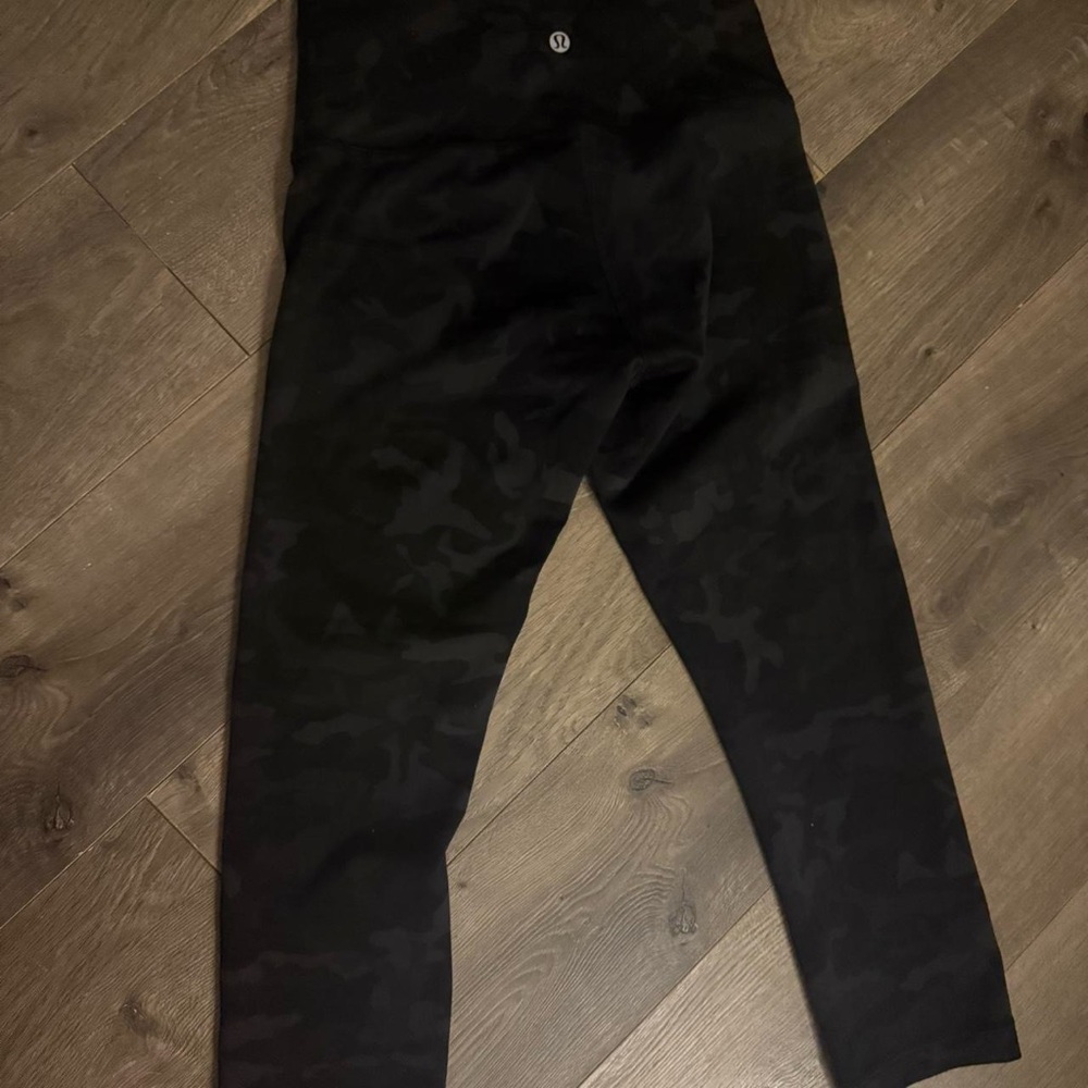 Black Camouflage Leggings